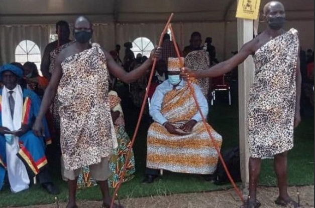 Traditional Ik Teuso community gathering in Uganda’s Mount Morungole region