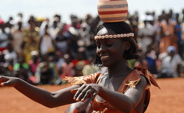 Batuku culture in Uganda showing traditional dressing, cattle keeping, and lifestyle.