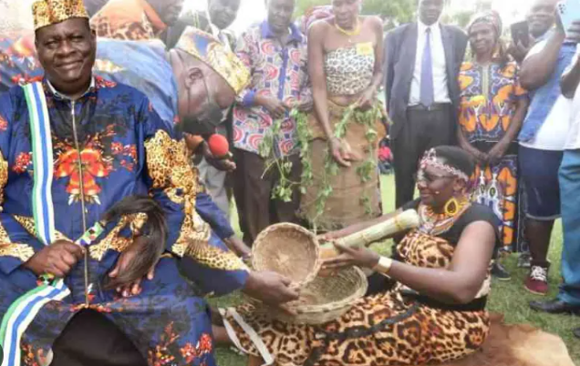The Iteso culture in Uganda showing traditional dress, dance, and communal lifestyle.