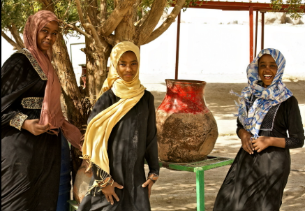 Traditional Nubi culture in Uganda showing dress, food, and community life